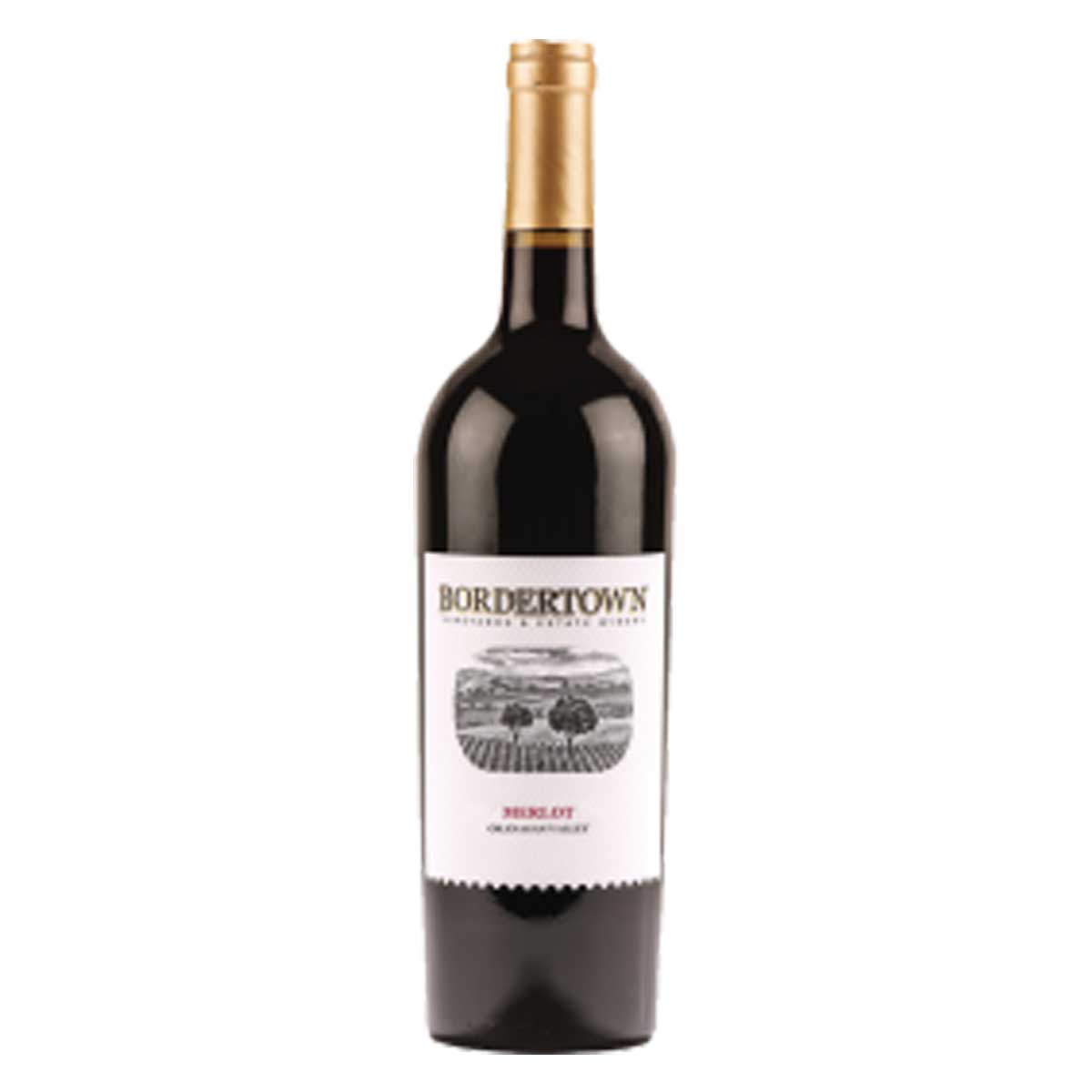 Bordertown Merlot 750ml