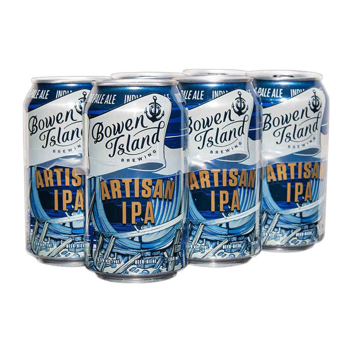 Bowen Island Artisan Ipa 6 Pack Cans