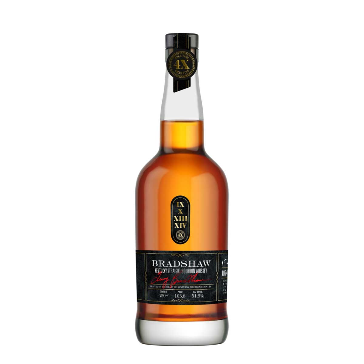 Bradshaw Kentucky Straight Bourbon Whiskey 750ml