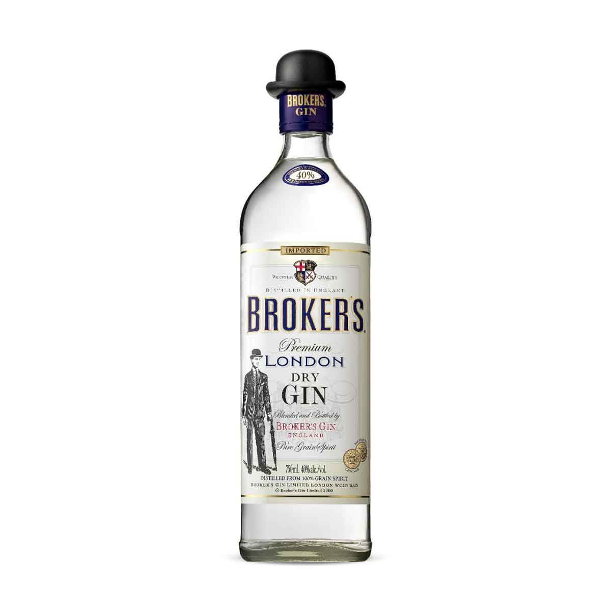 Brokers London Dry Gin 750ml