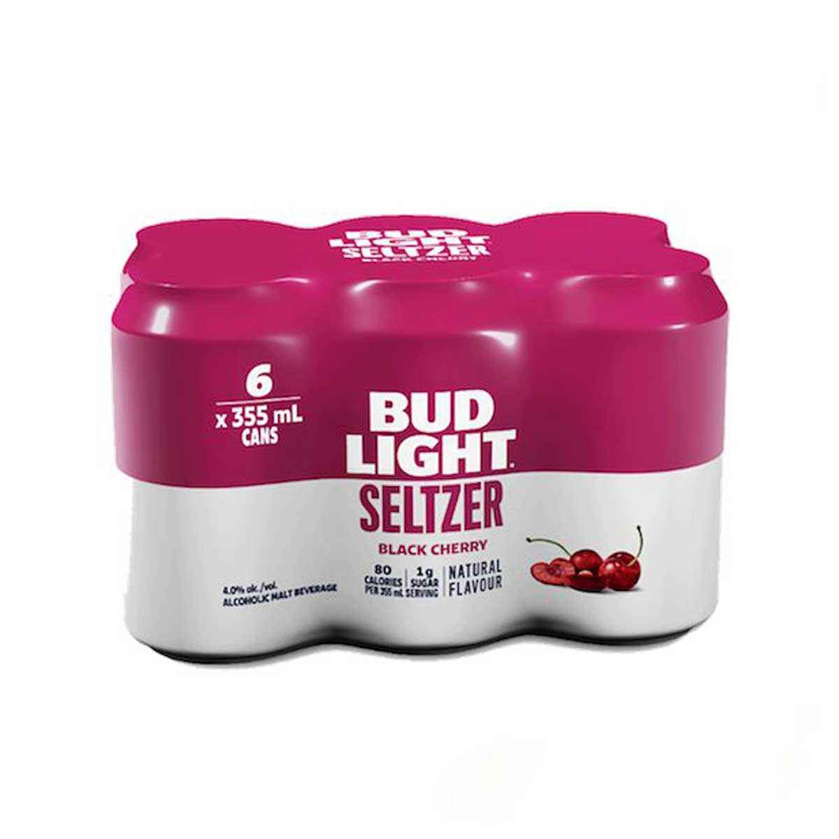 Bud Light Black Cherry Seltzer 6 Pack Cans