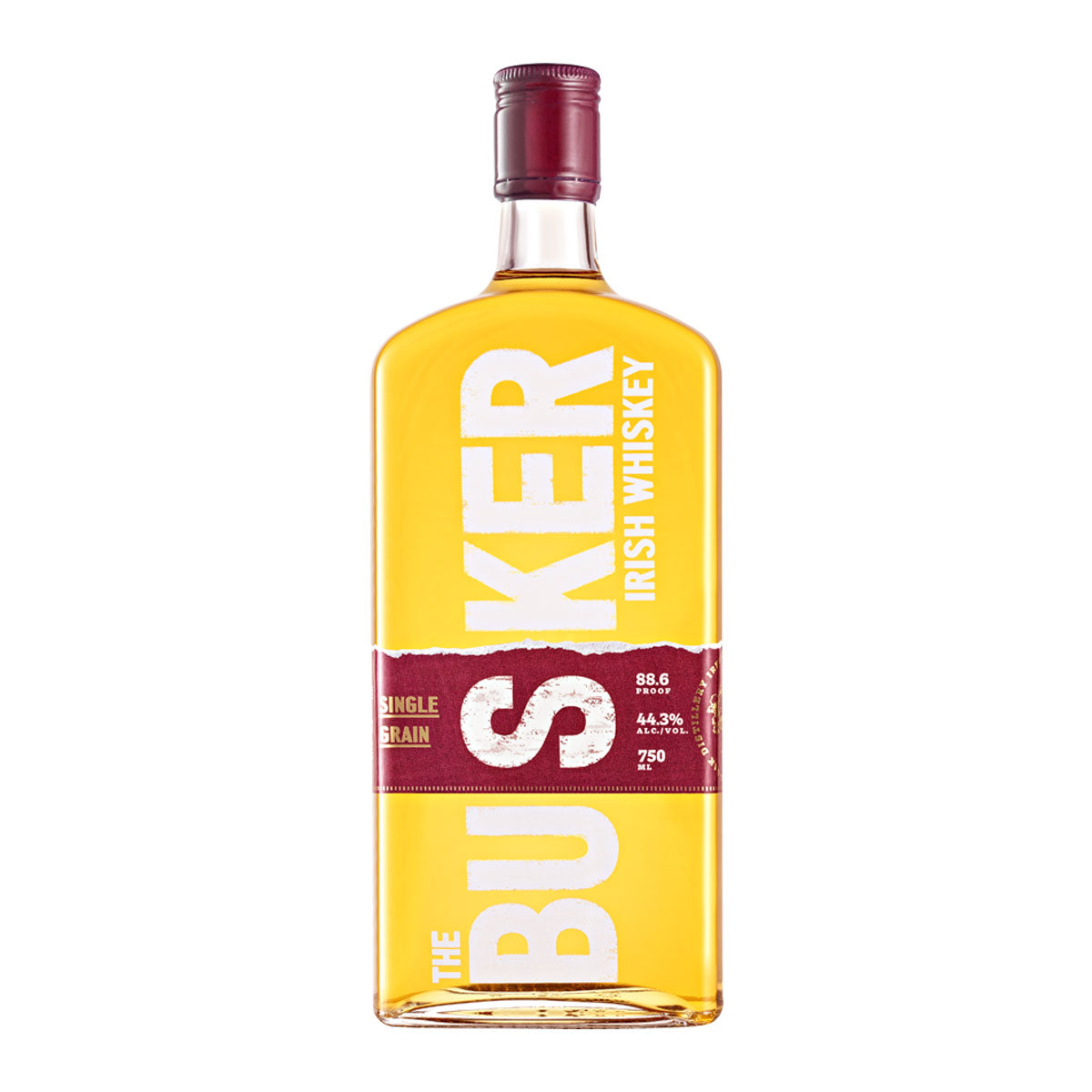 Busker Single Grain Irish Whiskey 750ml