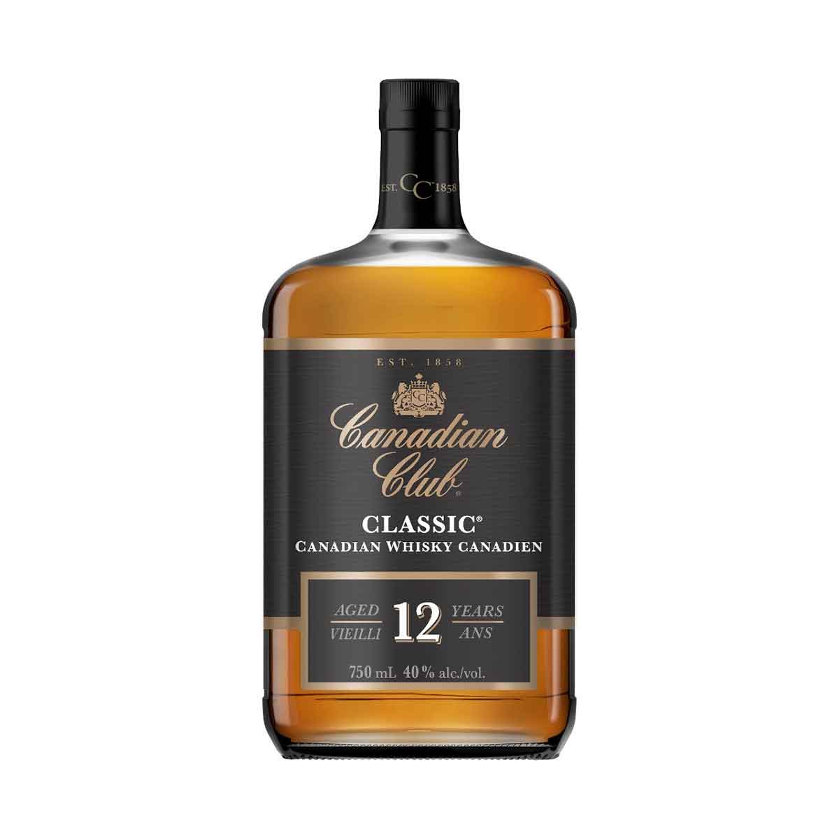 Canadian Club Classic 12 Year Old 750ml