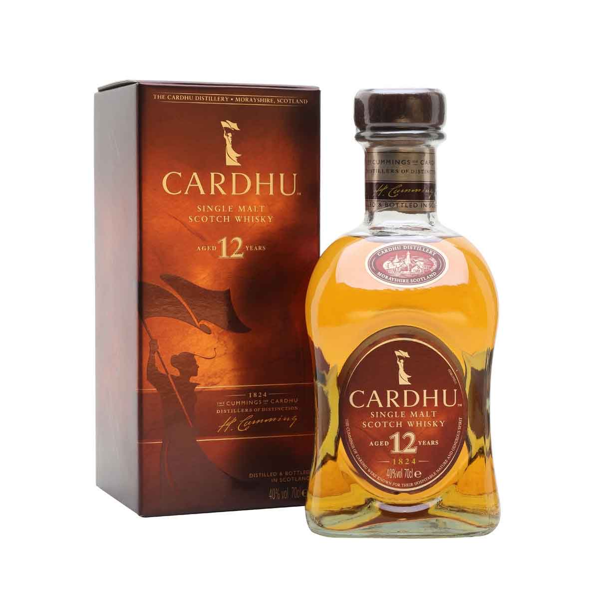 Cardhu 12 Year Old Single Malt Scotch Whisky 750ml