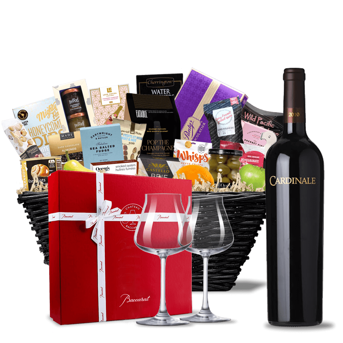 Cardinale Cabernet Sauvignon Wine 2010 Ultra Luxe Gift Basket