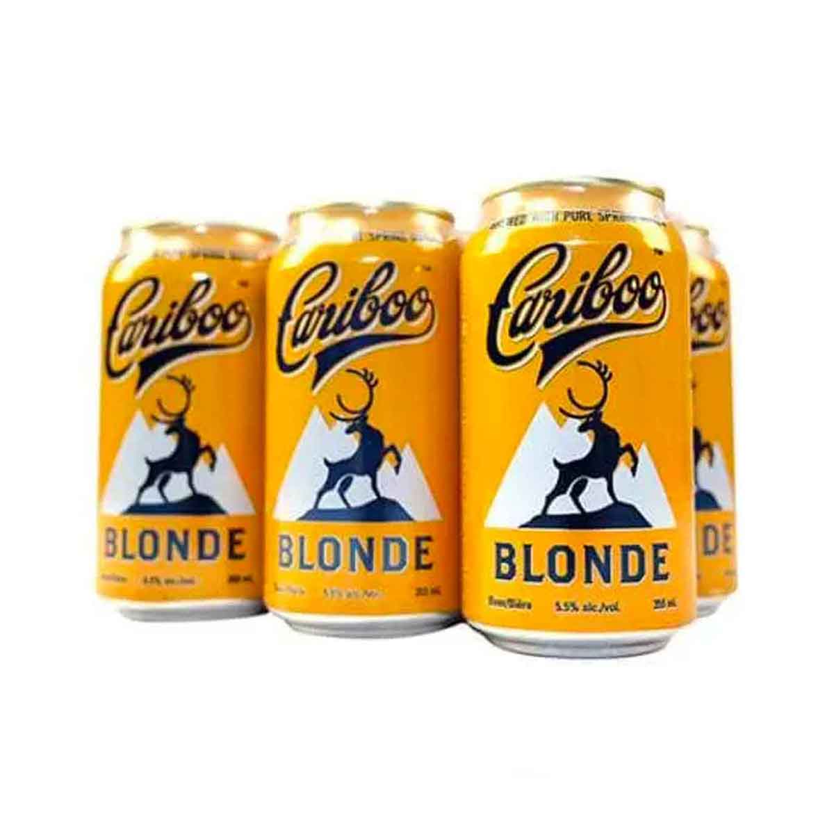 Cariboo Blonde 6 Pack Cans