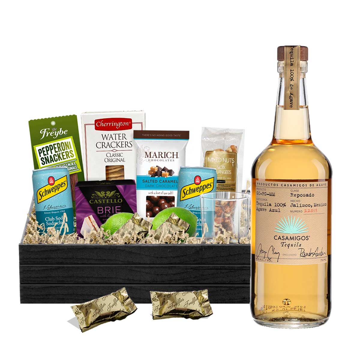 Casamigos Reposado Tequila 750ml Gift Basket