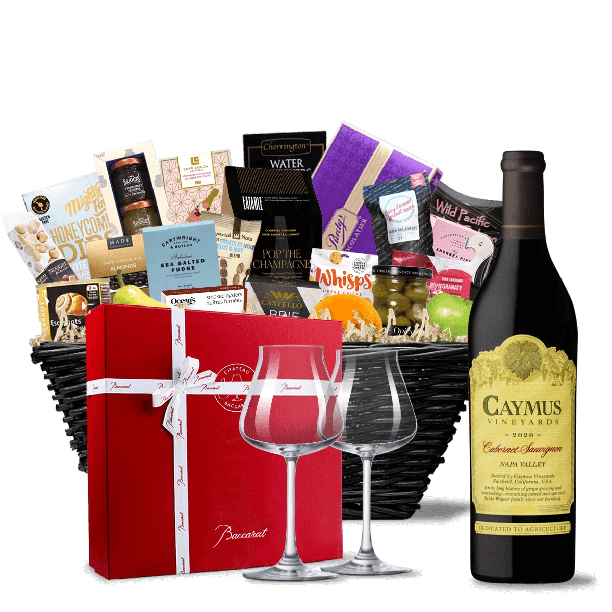 Caymus Napa Valley Cabernet Sauvignon 2020 Wine Ultra Luxe Gift Basket