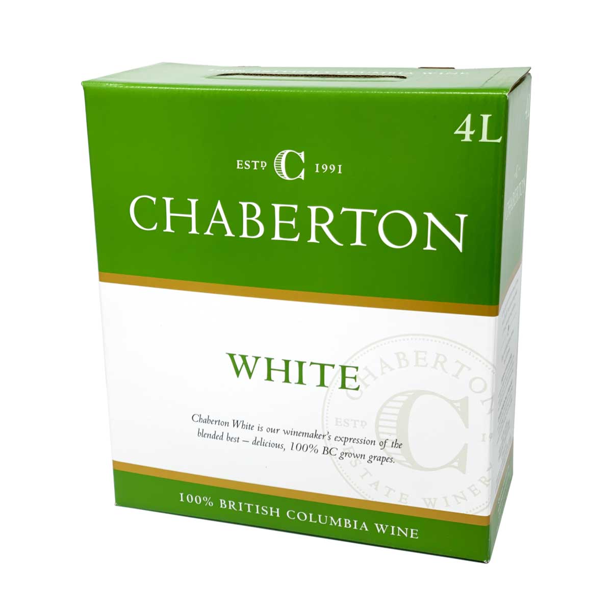 Chaberton White 4L Box