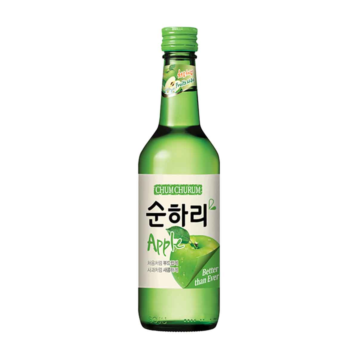 Chum Churum Apple Soju 360ml bottle