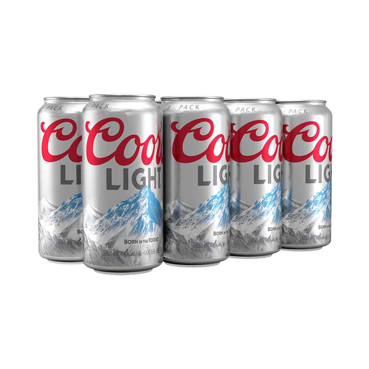 Coors Light 8 Pack Cans