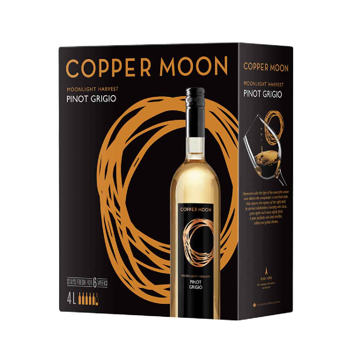 Copper Moon Pinot Grigio 4L Box