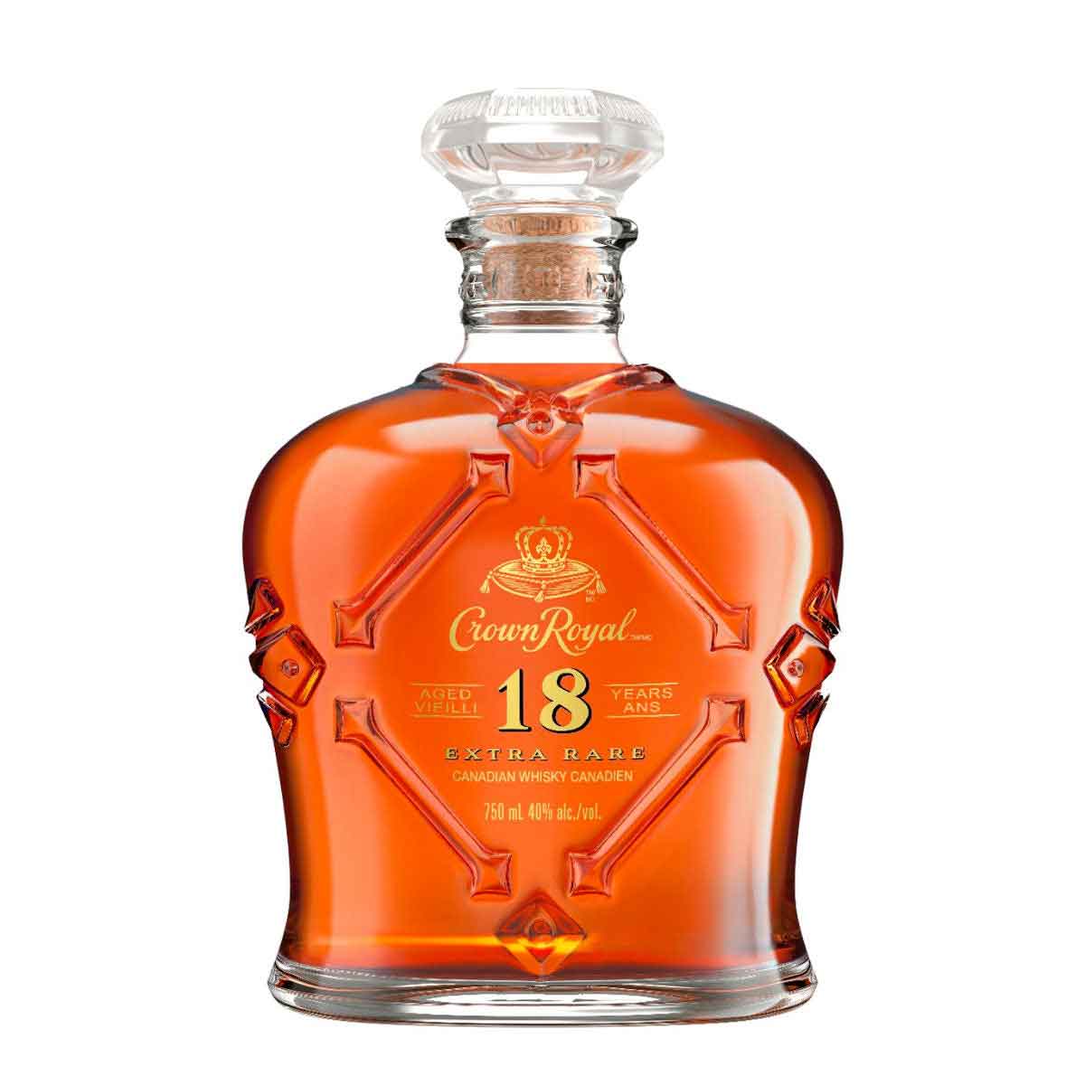 Crown Royal Extra Rare 18 Year Old Blended Canadian Whisky 750ml