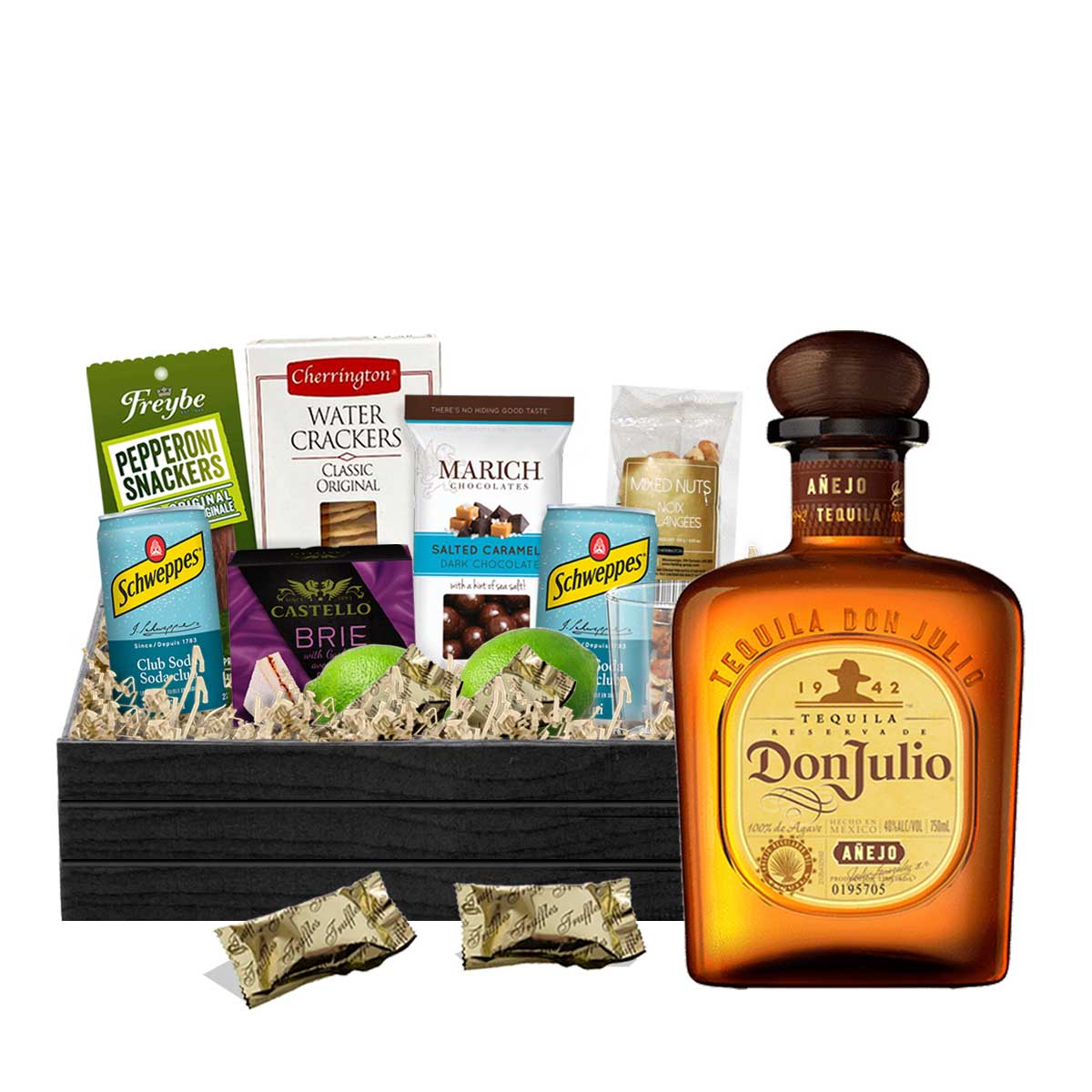 Don Julio Anejo Tequila 750ml Gift Basket