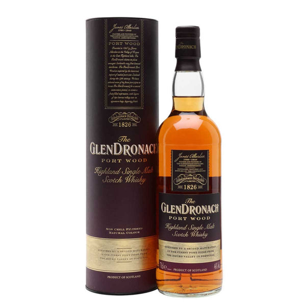 Glendronach Port Wood Scotch Whisky 750ml