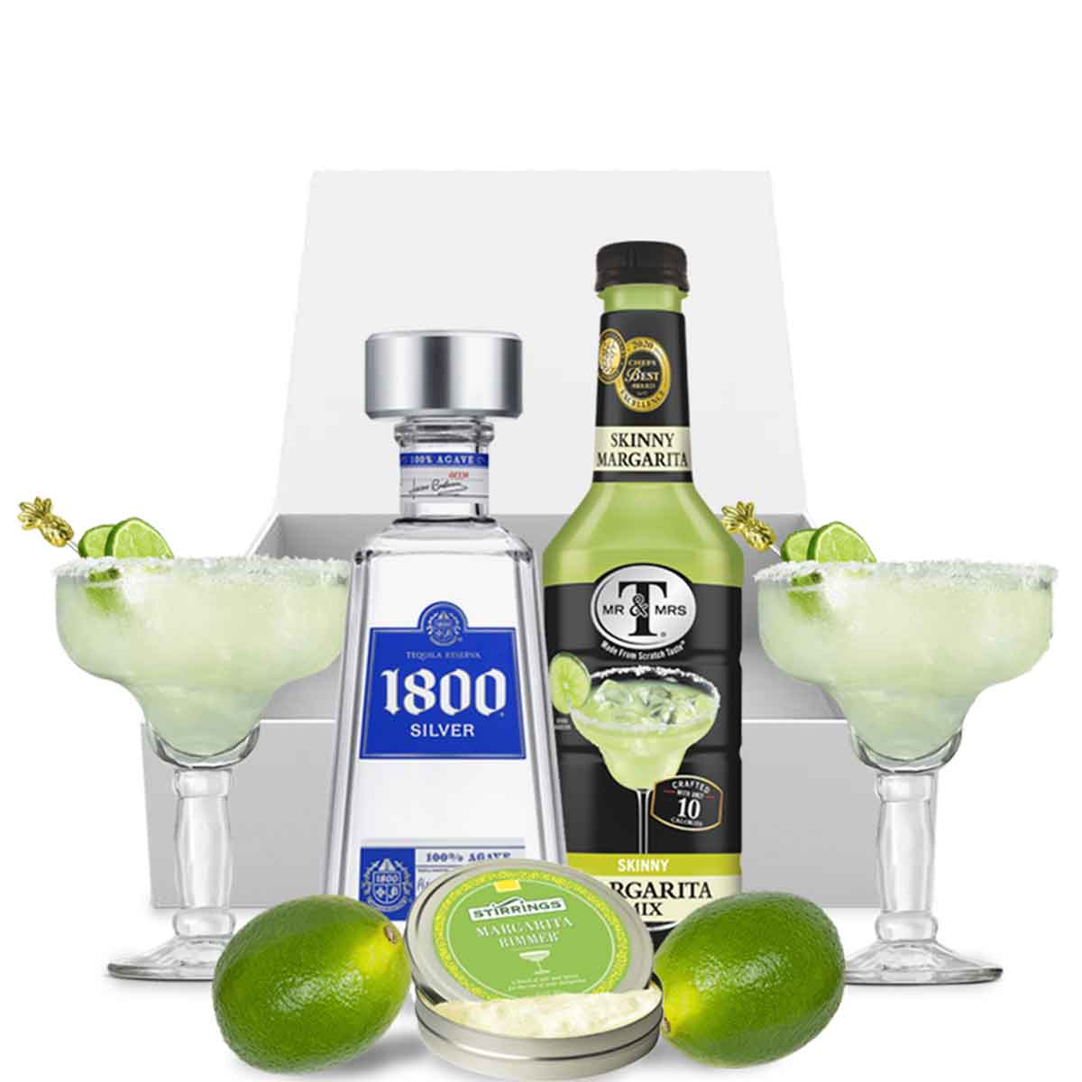 1800 Silver Tequila Margarita Cocktail Kit