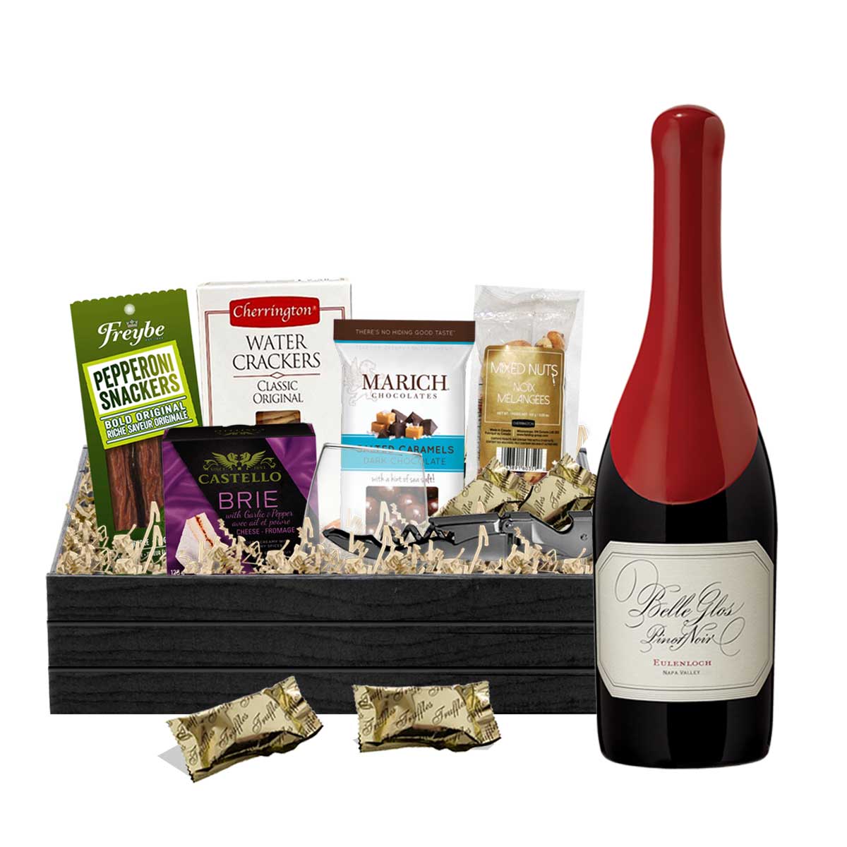 Belle Glos Eulenloch Pinot Noir 750ml Gift Basket