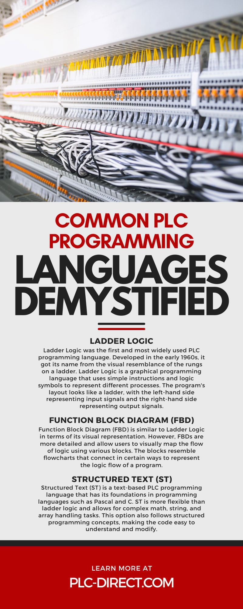 5 Common PLC Programming Languages Demystified