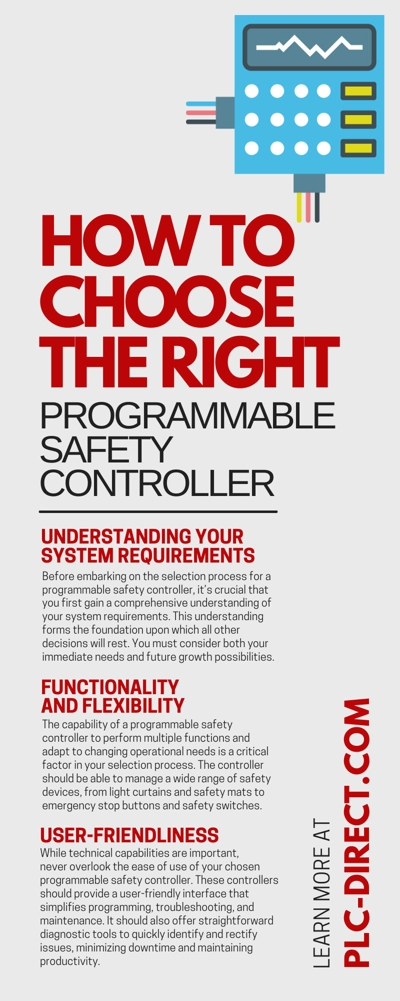 How To Choose the Right Programmable Safety Controller