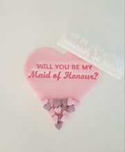 Load image into Gallery viewer, Will you be my Maid of Honour/Honor? Embosser Stamp|Baking|Cookie Stamp|Bridal Shower|Hen Party Do|Wedding|
