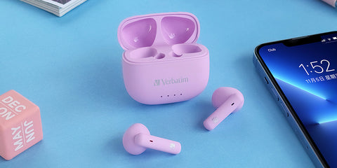 Verbatim Bluetooth 5.3 ENC TWS Earbuds 真無線藍牙5.3耳機
