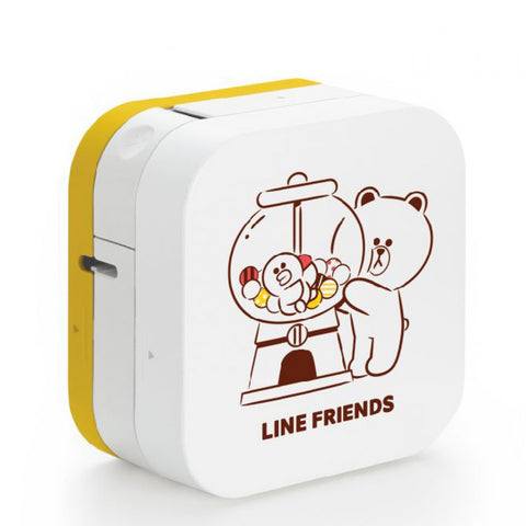 Brother Line Friends 造型藍牙電子標籤機 PTP300BTLB p2