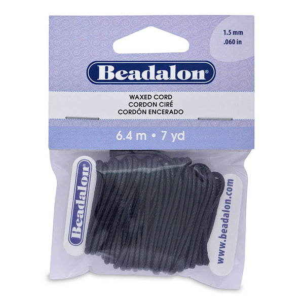 Beadalon® Elasticity™ Black Stretch Cord - RioGrande