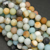Brazilian Amazonite Matte Finish Beads