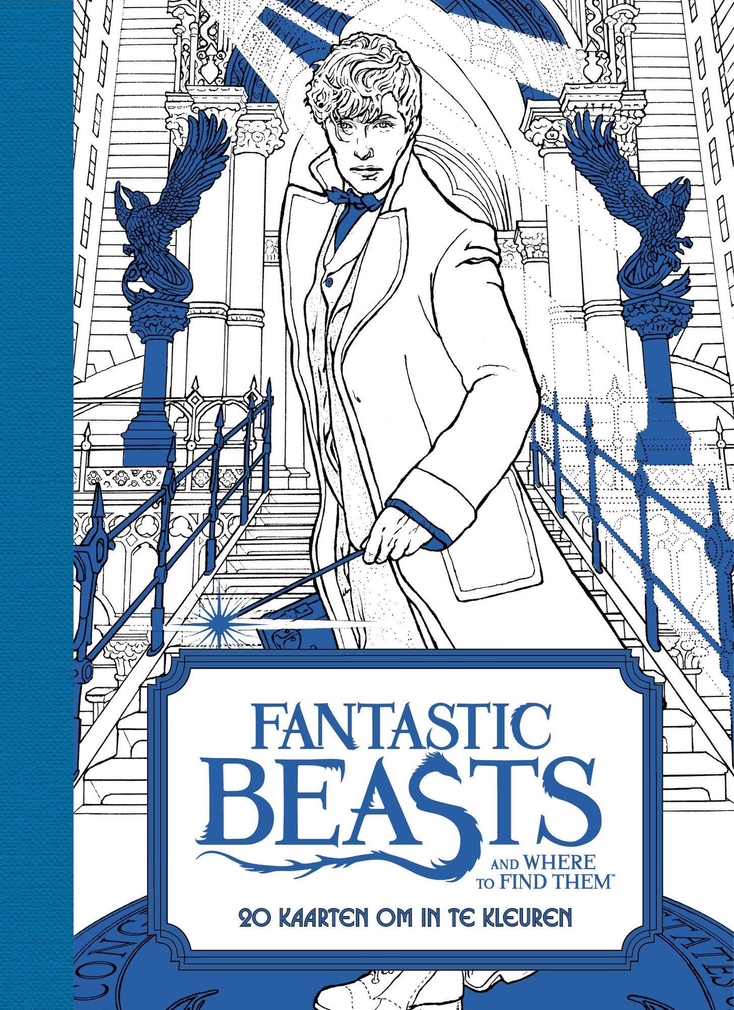 Van storm herfst Evacuatie Fantastic Beasts and Where to Find Them: 20 kaarten om in te kleuren –  Harlequin