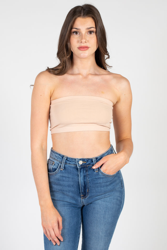 Bamboo Short Sleeve Crop Top