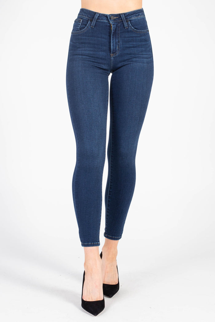 Spanx SEAMLESS MOTO INDIGO SKY NAVY BLUE LEGGING M Size M - $54 New With  Tags - From Donna