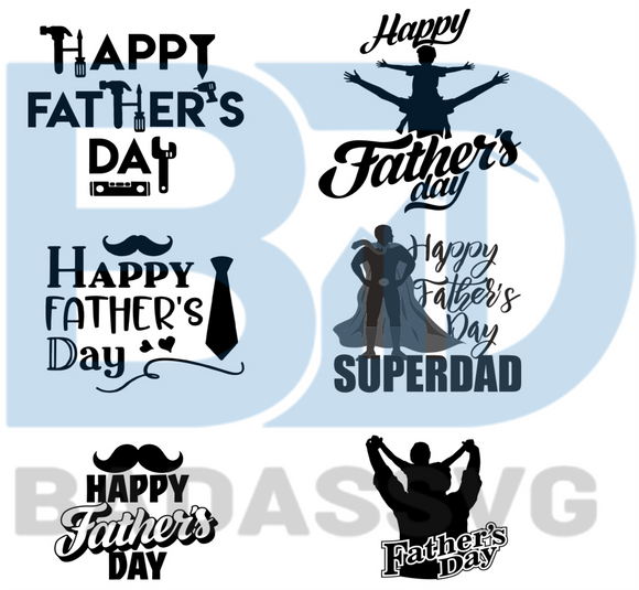 Download Happy Fathers Day Bundle Svg Fathers Day Svg Bundle Svg Happy Fathe Badassvg