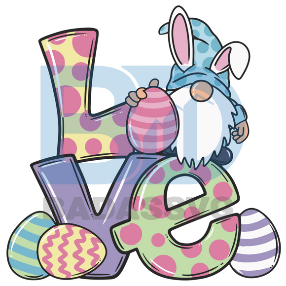 Download Easter Gnome Love Svg Easter Svg Love Easter Svg Love Gnome Svg Bu Badassvg