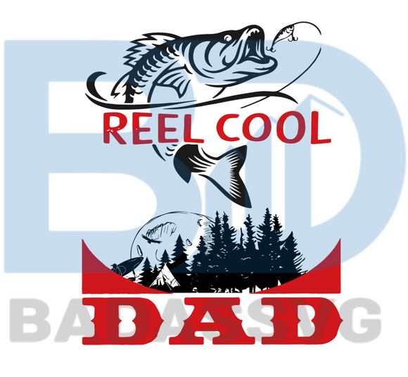 Free Free 243 Dad Fishing Svg Reel Cool Dad SVG PNG EPS DXF File