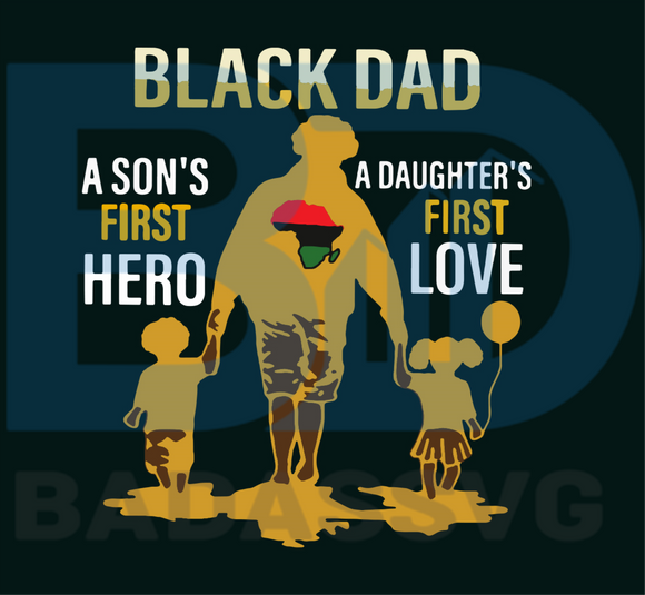 Free Free 188 Black Father Daughter Svg SVG PNG EPS DXF File