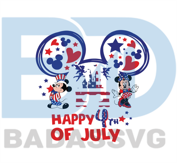 Free Free Mickey Mouse 4Th Of July Svg