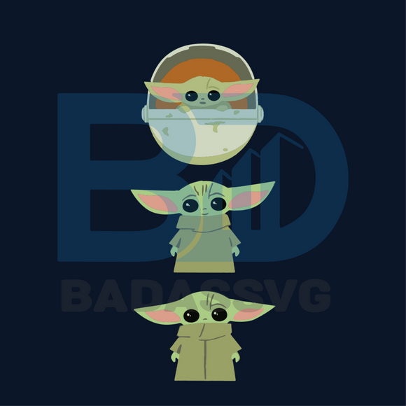 Free Free 61 Baby Yoda Svg Files Mandalorian Svg SVG PNG EPS DXF File