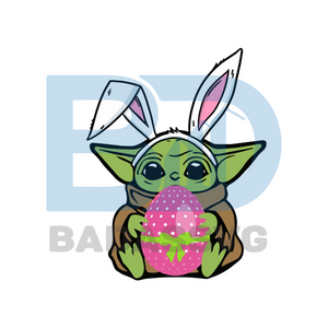 Download Baby Yoda Easter Egg Svg Trending Svg Star Wars Svg Baby Yoda Svg Badassvg