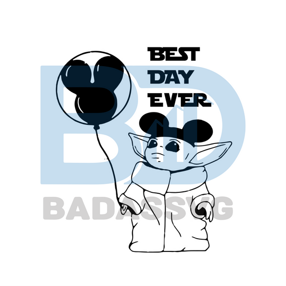 Free Free 152 Baby Yoda Disney Balloon Svg SVG PNG EPS DXF File