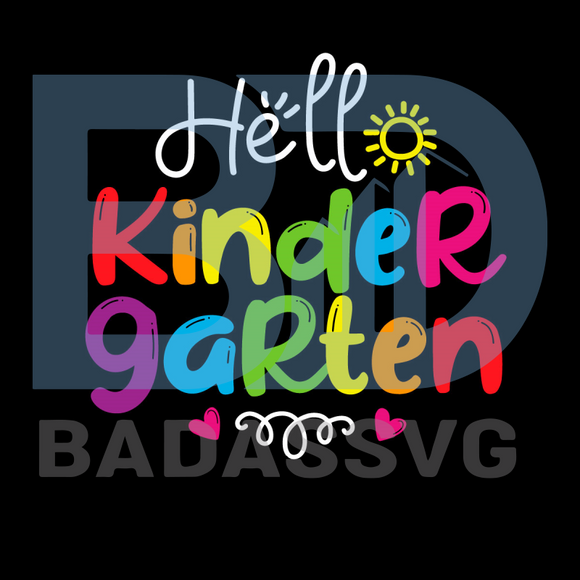 Free Free 232 Hello Kindergarten Svg SVG PNG EPS DXF File