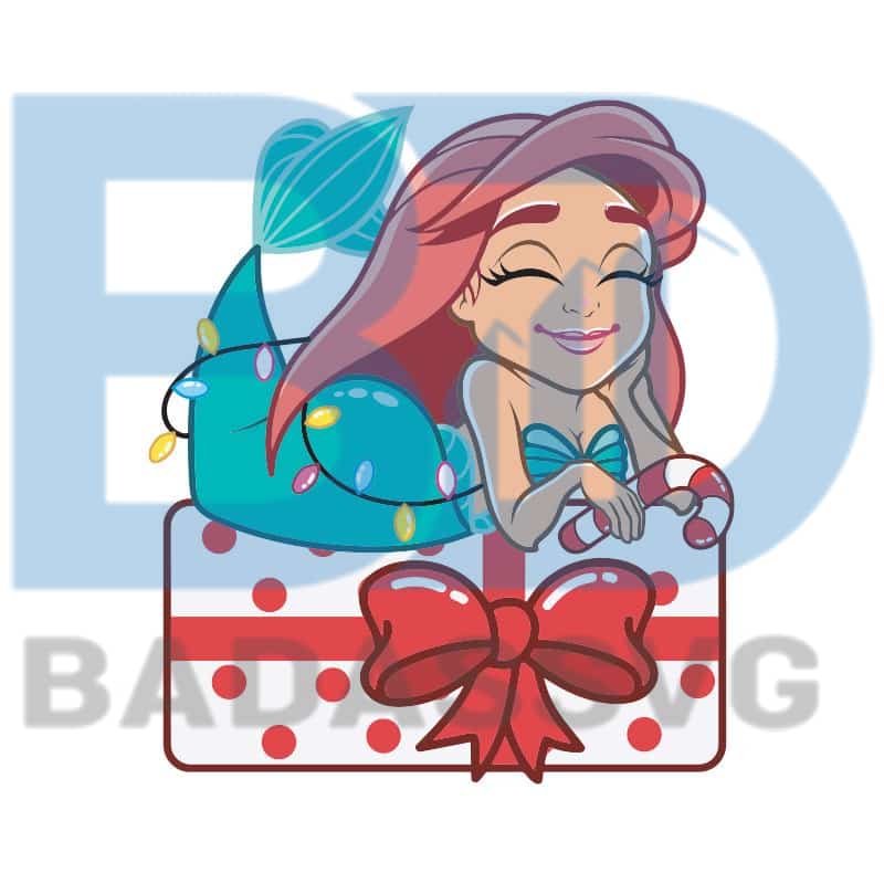 Download Baby Mermaid Ariel Svg, Disney Princess svg, Little ...