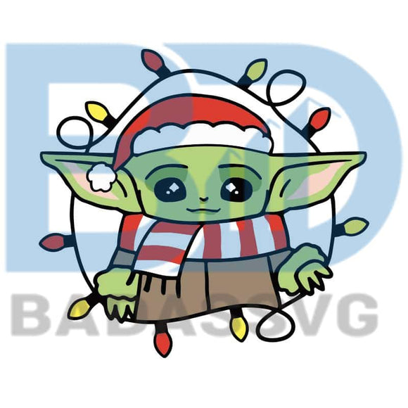 Download Baby Yoda Svg Christmas Png Cut File Layered By Color Star Wars The Badassvg