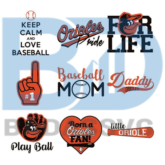 Download Baltimore Orioles Bundle Baseball Team Svg Baltimore Orioles Svg Ba Badassvg