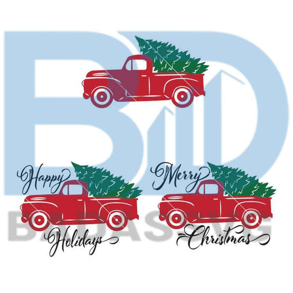 Free Free 237 Red Truck Christmas Svg SVG PNG EPS DXF File