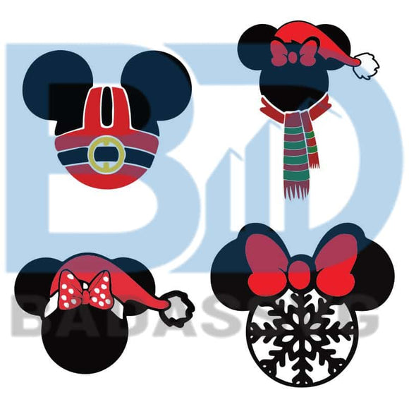 Download Disney Christmas Svg Bundle Disney Svg Christmas Svg Mickey Mouse Svg Badassvg
