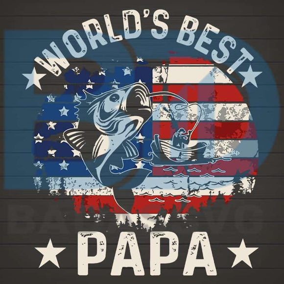 Download Fishing World S Best Papa Svg Png Dxf Eps Download Files Badassvg
