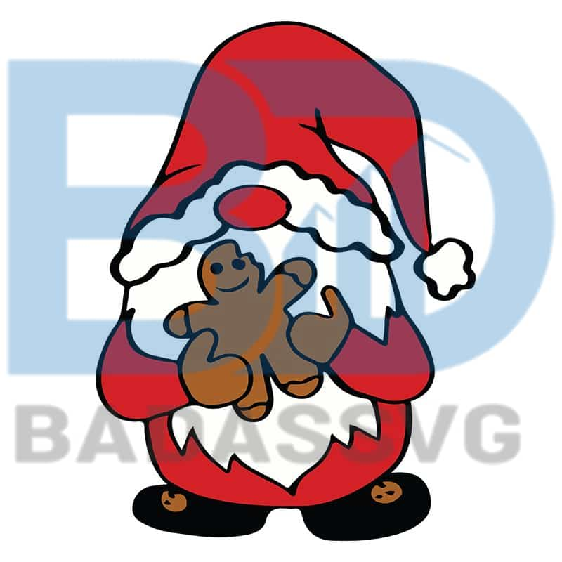 Download Gnome Santa Claus SVG, Christmas Gnome svg, merry xmas svg ...