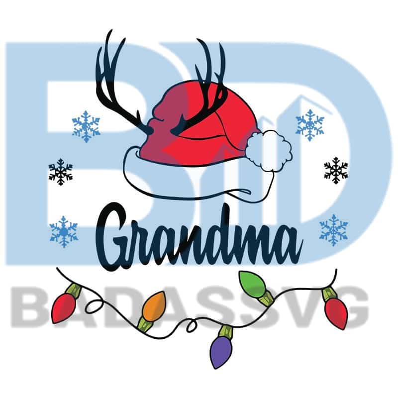 Download Grandma Christmas Svg, Matching Family Christmas Pajamas ...
