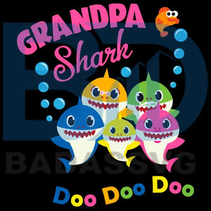 Free Free 317 Grandpa Shark Svg Free SVG PNG EPS DXF File