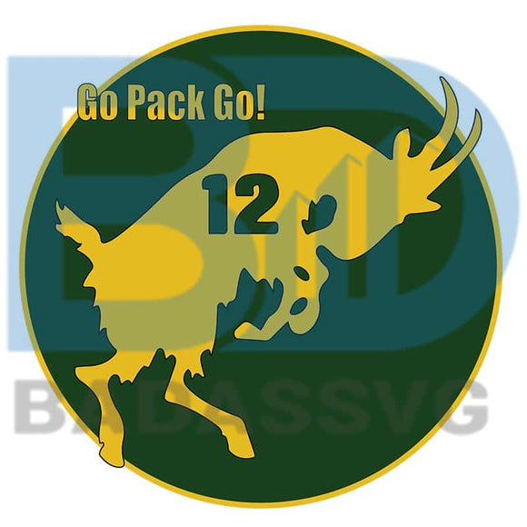 Download Green Bay Packers Cut File Packers Quotes Cricut Silhouette Clipart Badassvg